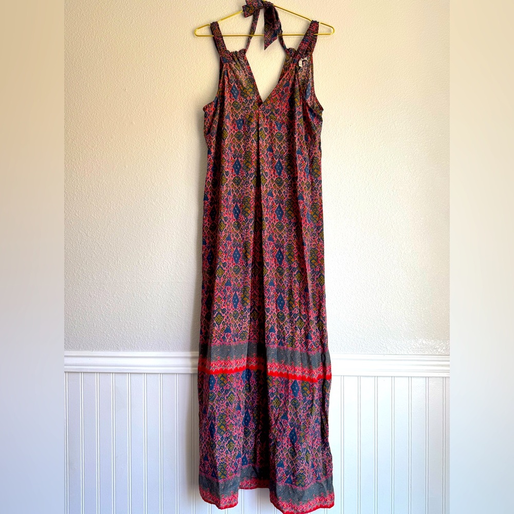 Joie Multicolor Patterned Maxi Dress